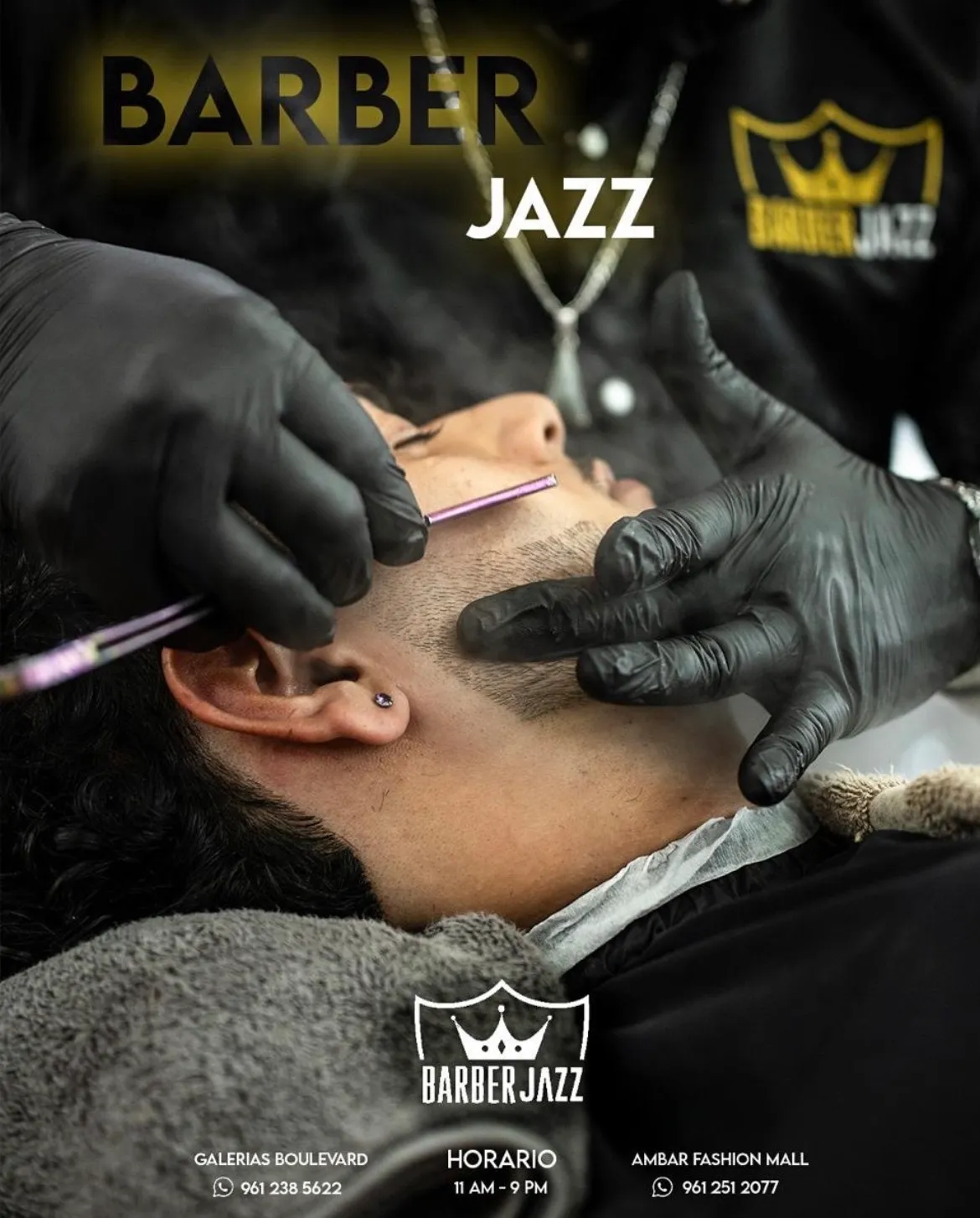 Barber Jazz Ámbar